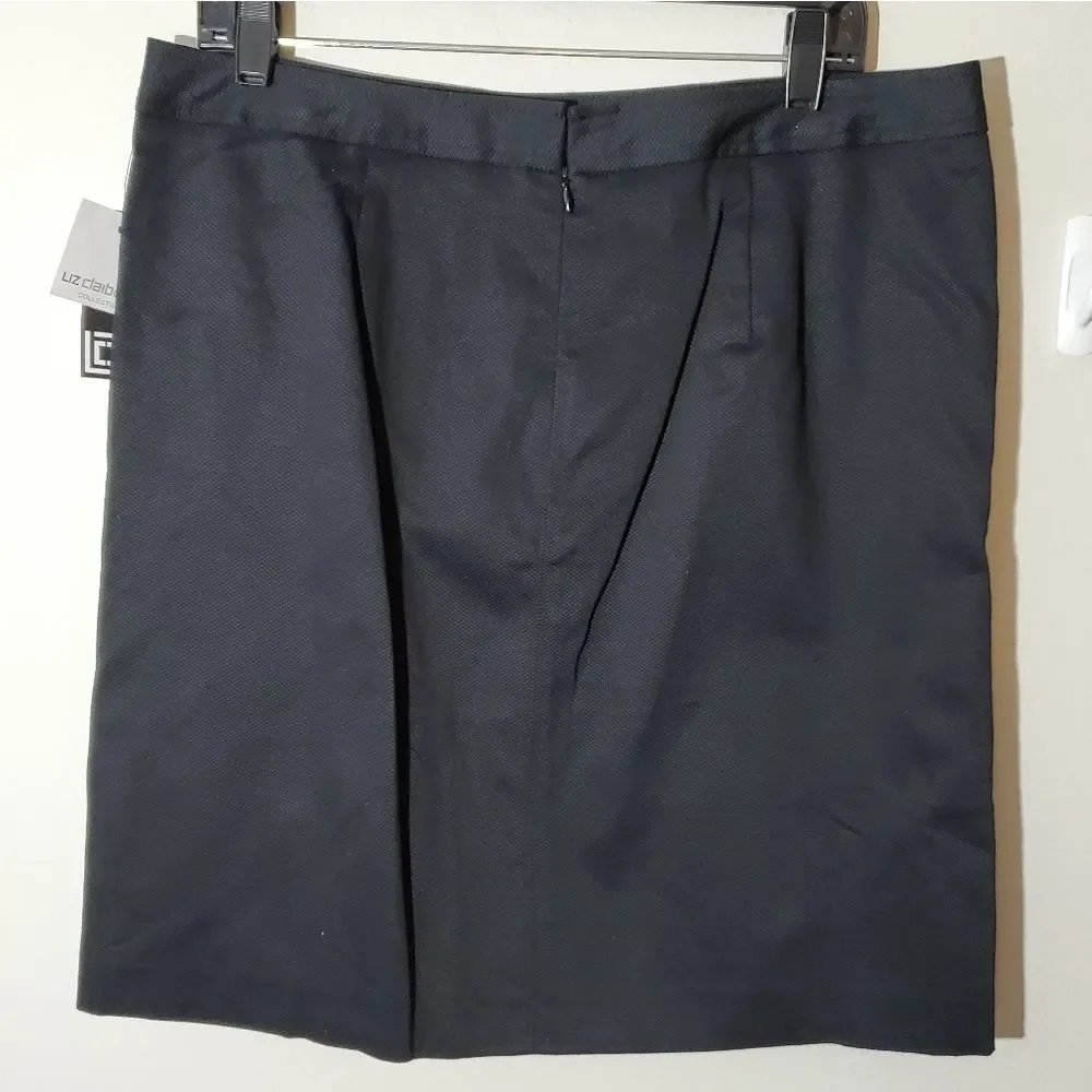 Liz Claiborne black pencil skirt‎ size 12